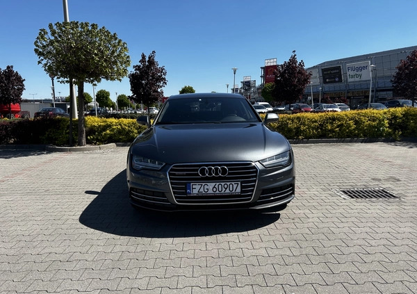 Audi A7 cena 115000 przebieg: 184000, rok produkcji 2015 z Szprotawa małe 301